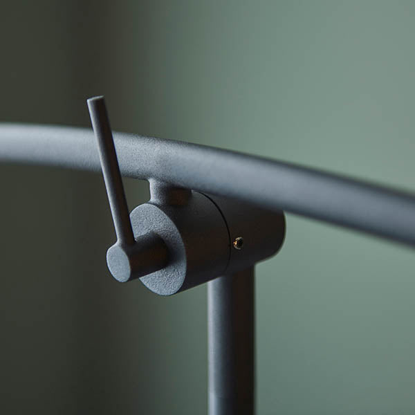 Medbury Floor Lamp - Black Opal