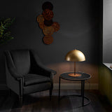 Wyldmere Painted Dome Table Lamp - Gold Bronze