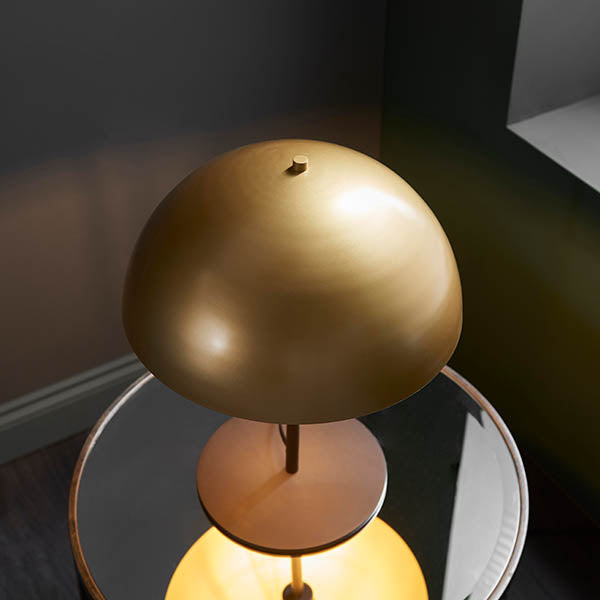 Wyldmere Painted Dome Table Lamp - Gold Bronze