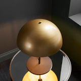 Wyldmere Painted Dome Table Lamp - Gold Bronze