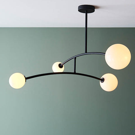 Medbury 4 Light Ceiling Light - Black Opal