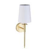 Elverton Wall Light - Satin Brass Plated