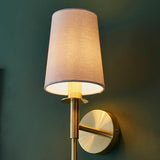 Elverton Wall Light - Satin Brass Plated