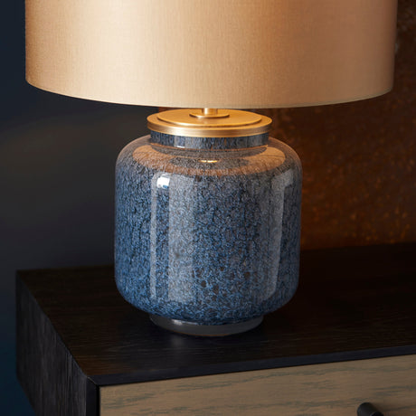 Foxleigh Cobalt Table Lamp - Gold