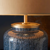Foxleigh Cobalt Table Lamp - Gold