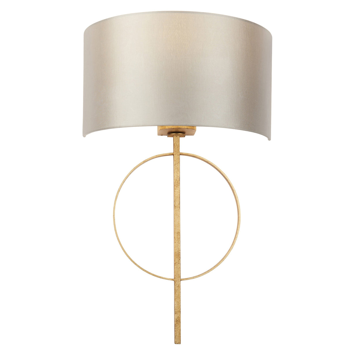 Sparrowmere Hoop Wall Light - Gold Leaf Mink