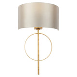 Sparrowmere Hoop Wall Light - Gold Leaf Mink