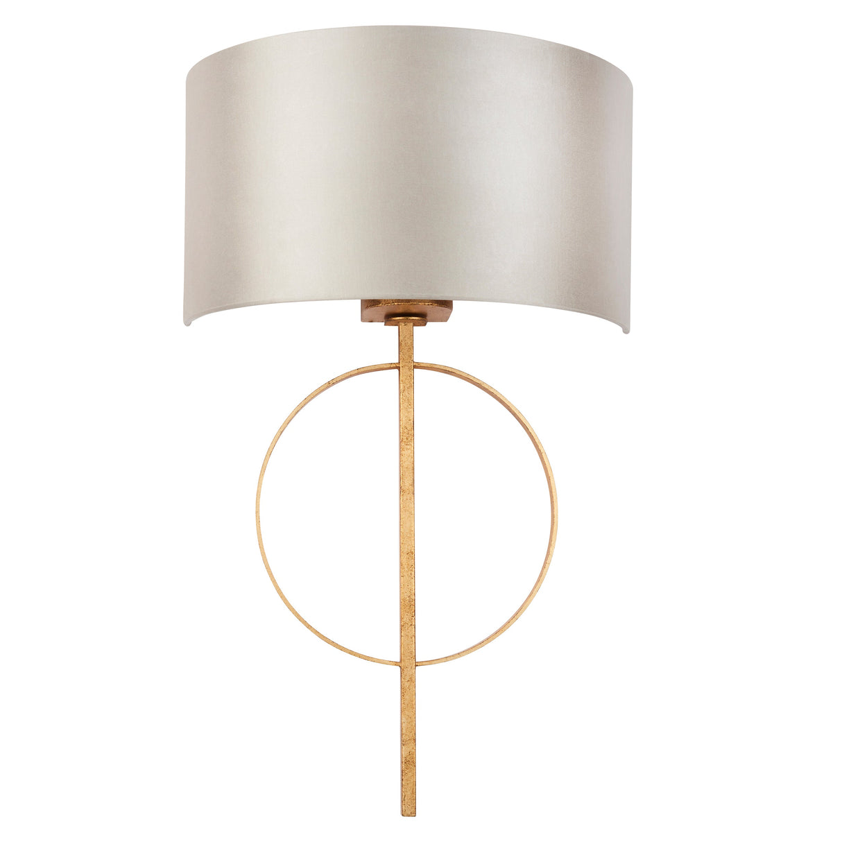 Sparrowmere Hoop Wall Light - Gold Leaf Mink