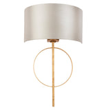 Sparrowmere Hoop Wall Light - Gold Leaf Mink
