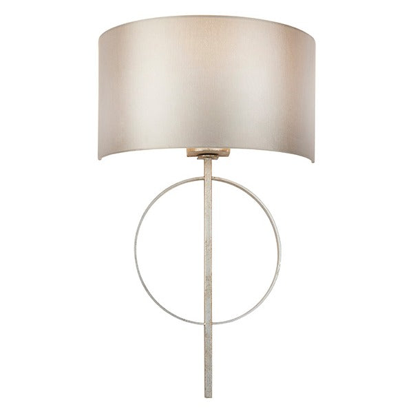 Sparrowmere Hoop Wall Light - Silver Leaf Mink