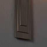 Estridge Flat Panel Wall Light - Bronze Mink