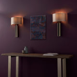 Bellthorpe Slotted Wall Light - Bronze Mink