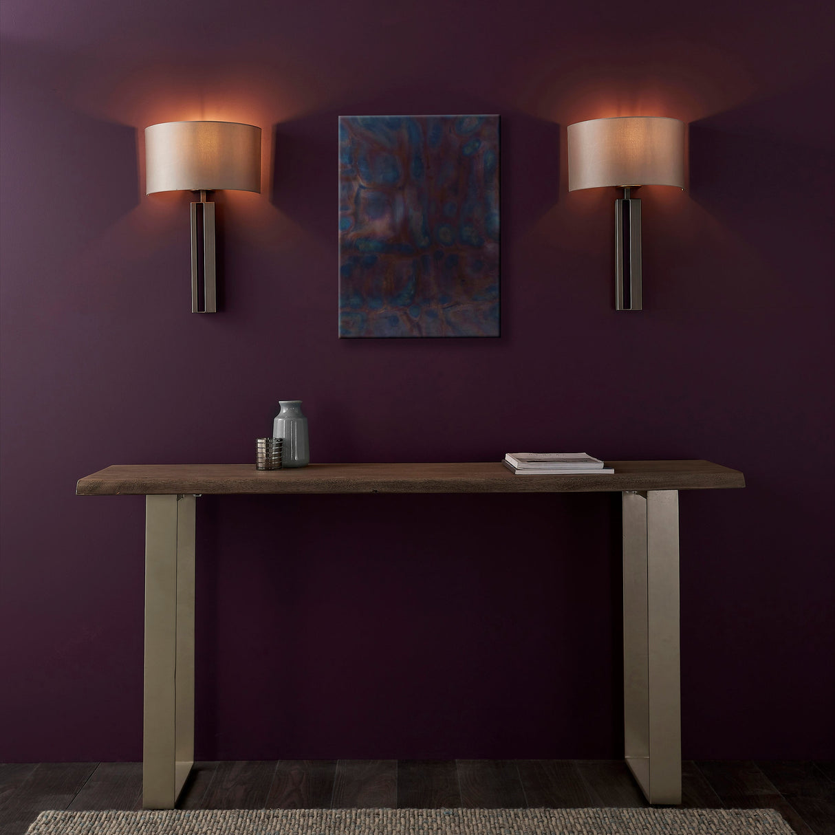 Bellthorpe Slotted Wall Light - Bronze Mink
