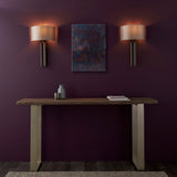 Bellthorpe Slotted Wall Light - Bronze Mink