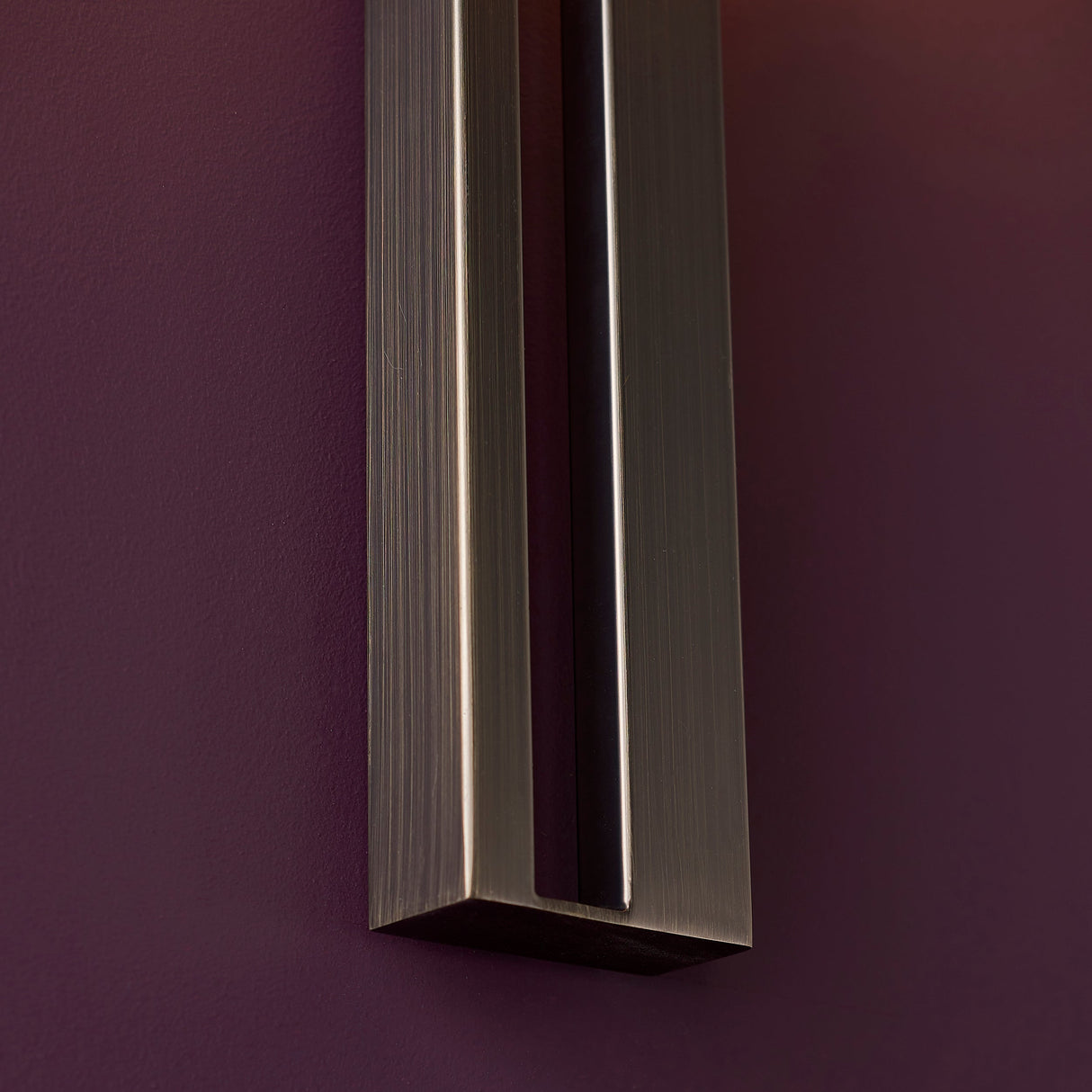 Bellthorpe Slotted Wall Light - Bronze Mink