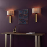 Bellthorpe Slotted Wall Light - Matt Brass Mink