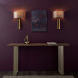 Bellthorpe Slotted Wall Light - Matt Brass Mink