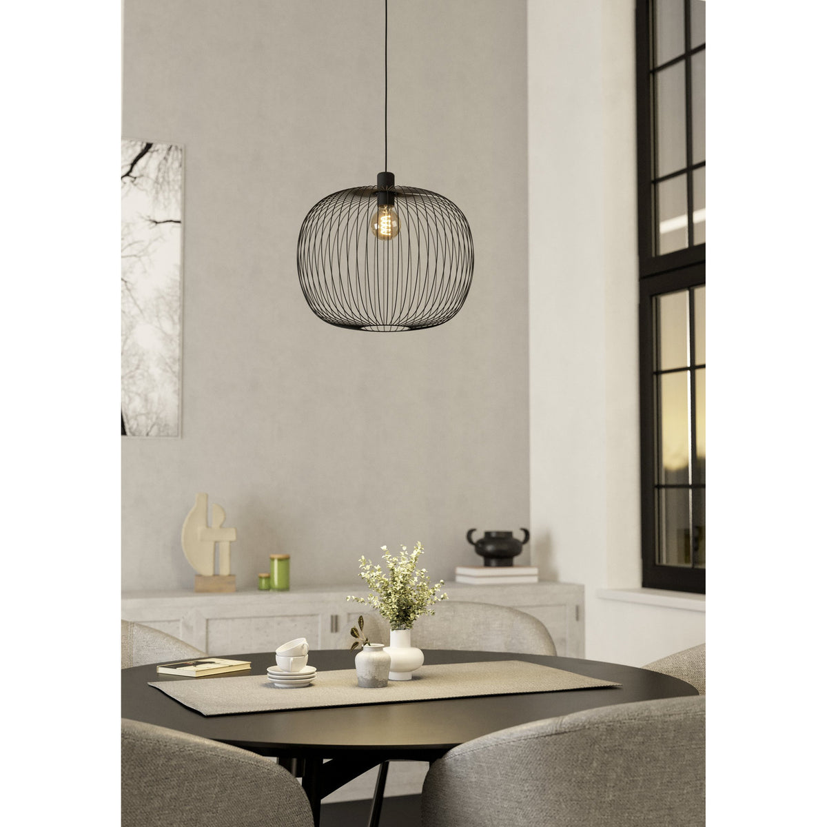 Lodods Pendant Light 45cm - Textured Black