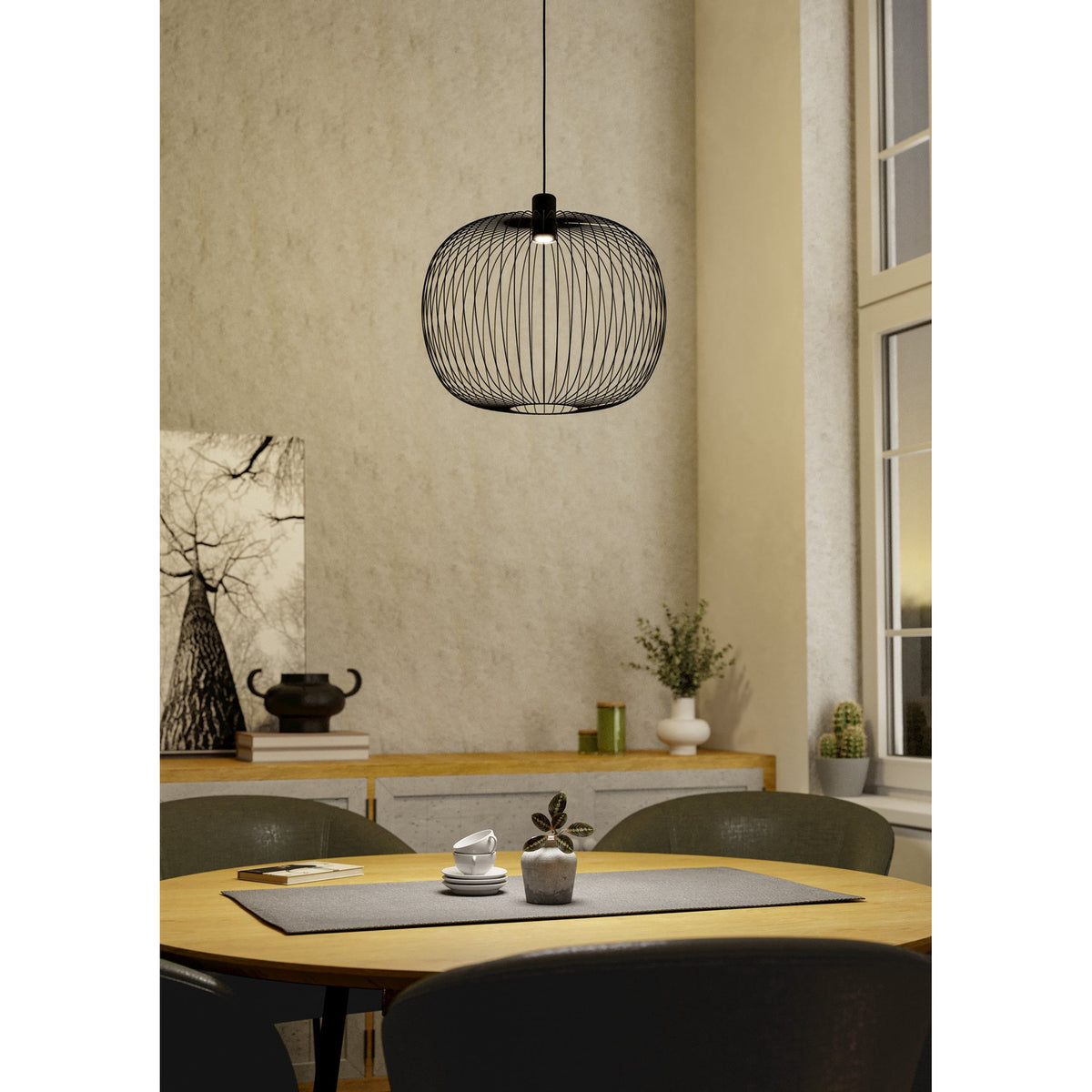 Lodods Pendant Light 45cm - Textured Black
