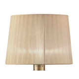 Loewe Large 1 Light Table Lamp - Antique Brass With Bronze Shade