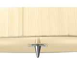 Loewe 3 Light Pendant Light – Polished Chrome With Cream Shade