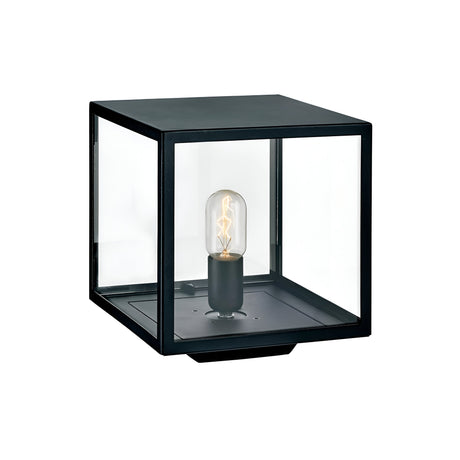 Lofoten 1 Light Pedestal - Black