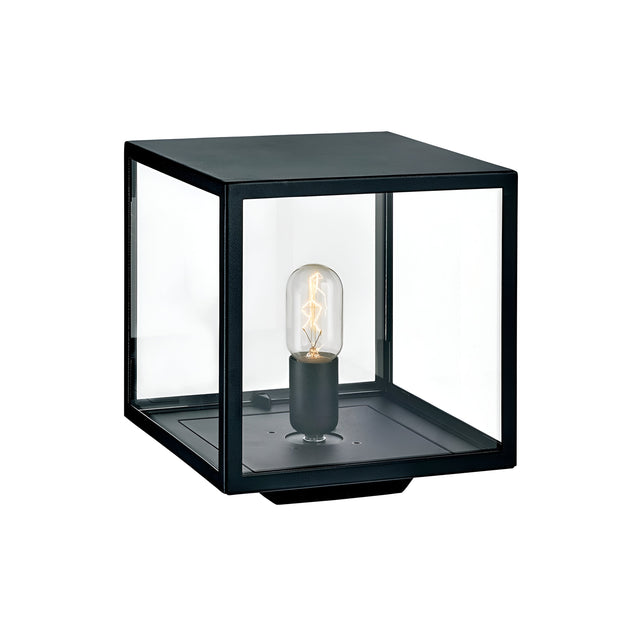 Lofoten 1 Light Pedestal - Black