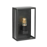 Lofoten 1 Light Half Lantern - Black