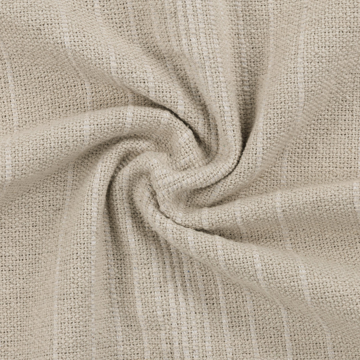 Longlac Throw - Beige & White