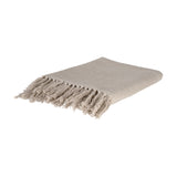 Longlac Throw - Beige & White