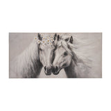 Longoza Wall Art - Grey & White