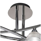 Loop 4 Light Semi-Flush Ceiling Light – Polished Chrome