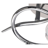 Loop 3 Light Semi-Flush Ceiling Light – Polished Chrome