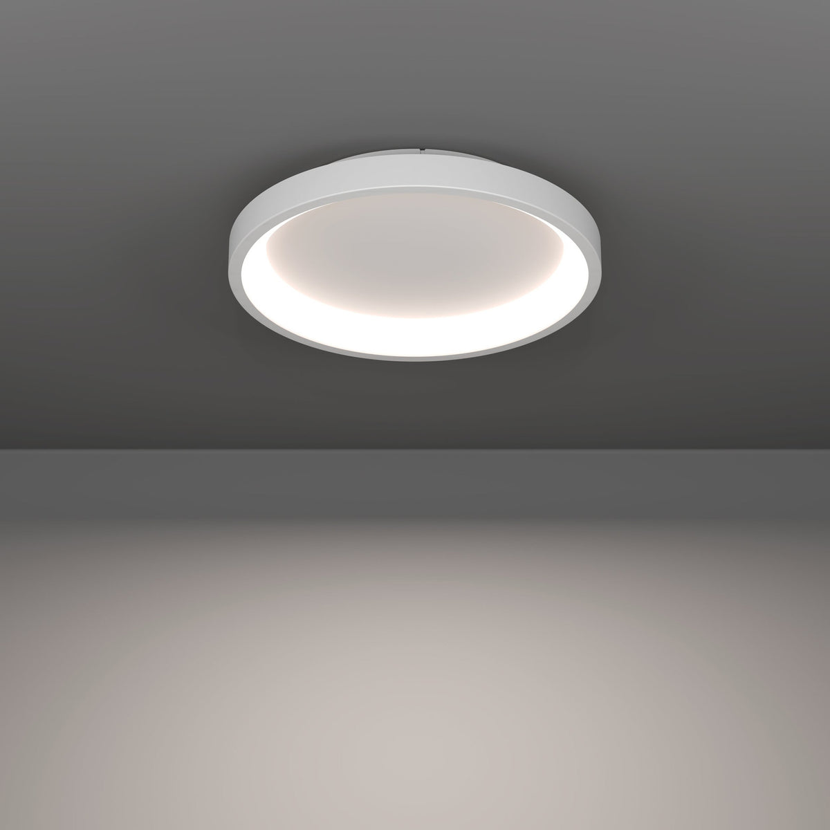 Loretello Smart LED Flush Ceiling Light 35cm - White