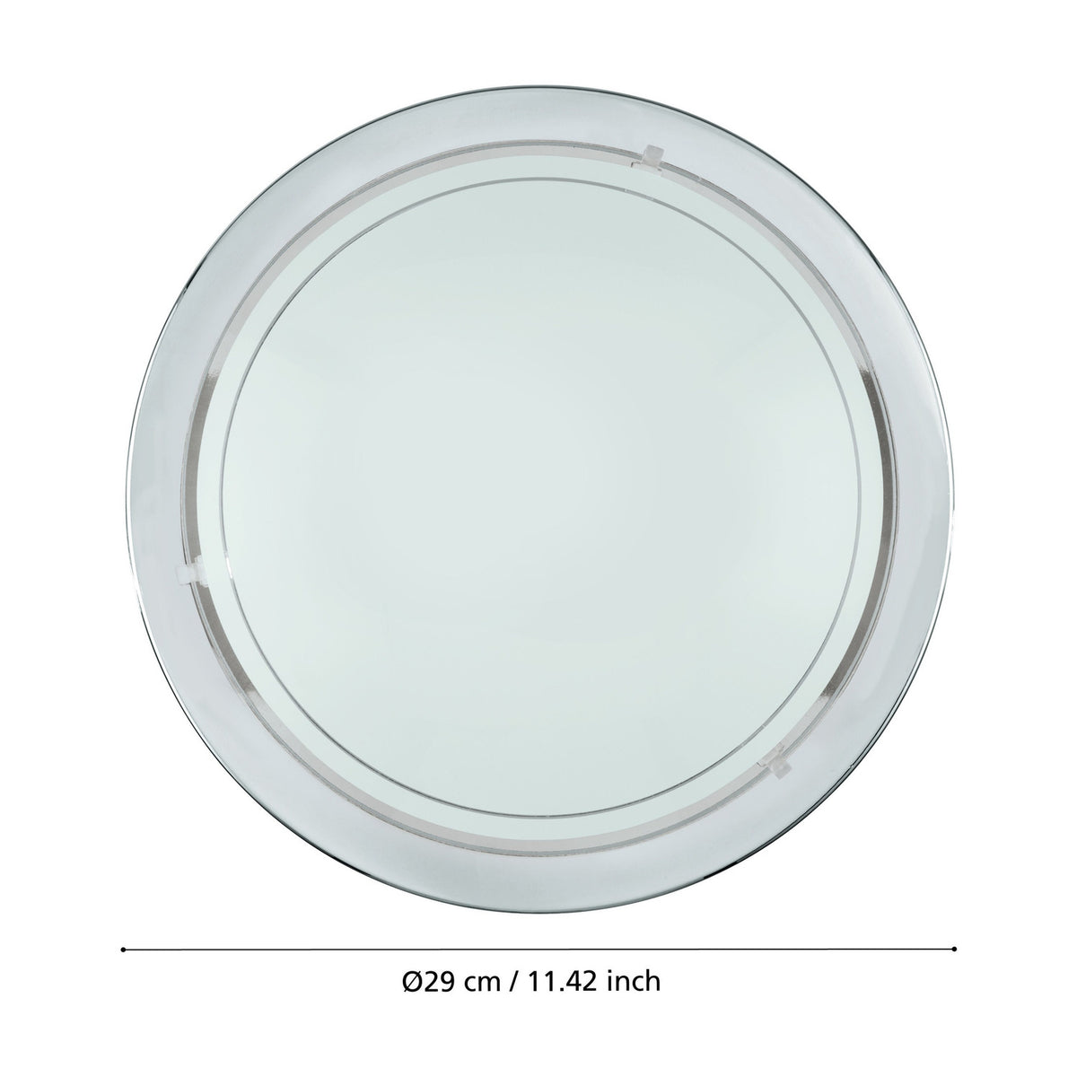 Lornette Flush Ceiling Light - Chrome