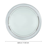 Lornette Flush Ceiling Light - Chrome