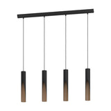 Losessa Linear Pendant Light - Black