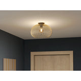 Losmora Ceiling Light - Black & Gold