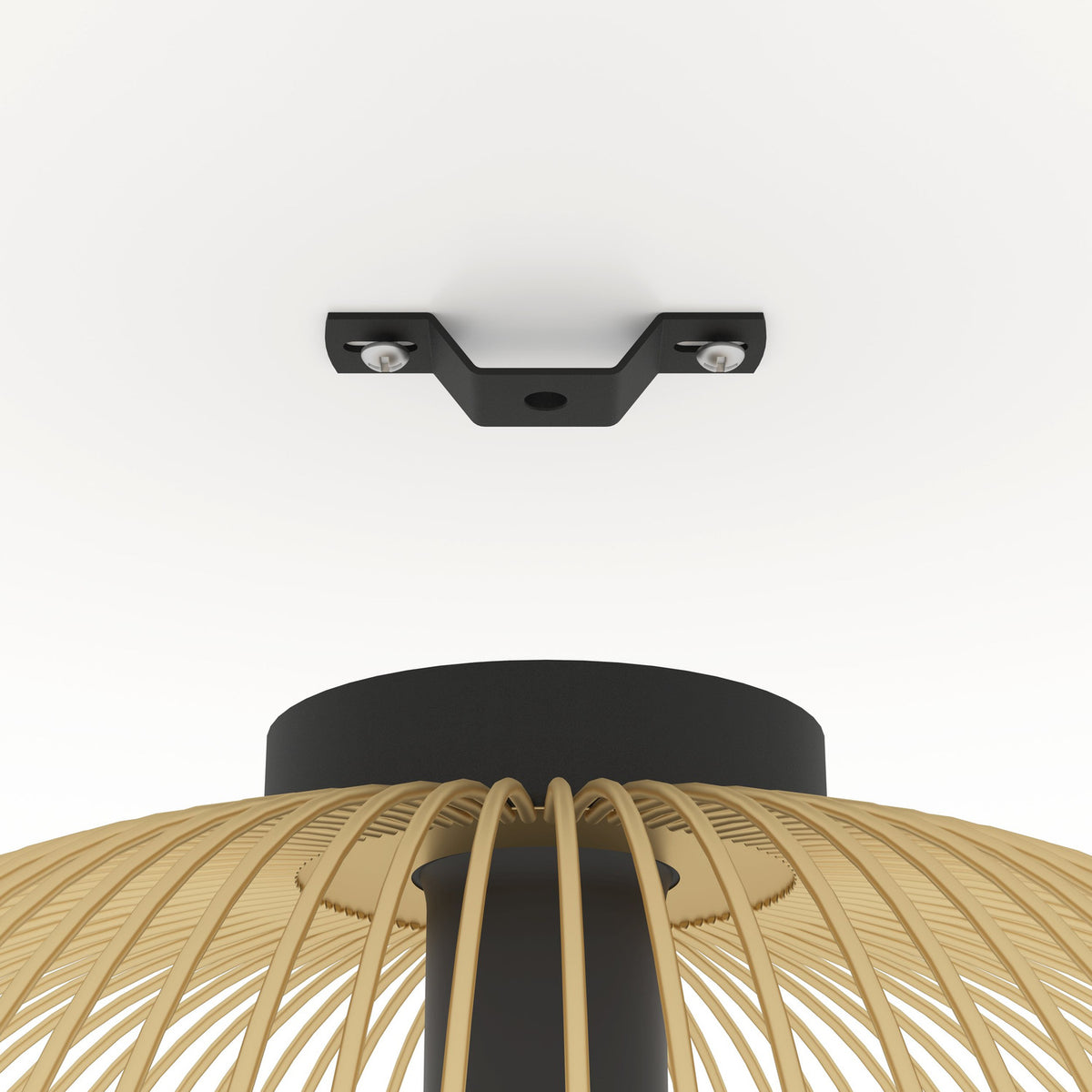 Losmora Ceiling Light - Black & Gold
