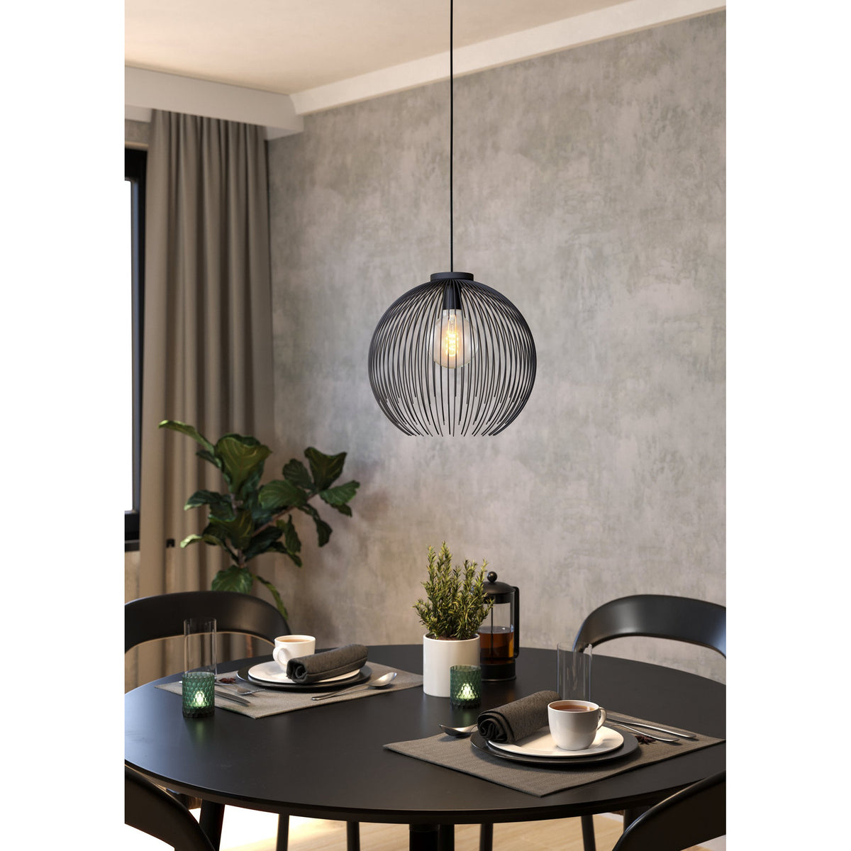 Losmora Pendant Light - Black