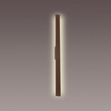 Lotus 1.2m Outdoor LED Wall Light 18W 3000K - Rust Brown