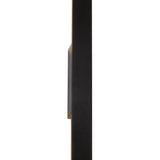 Lotus 1.4m Outdoor LED Wall Light 24W 3000K - Black