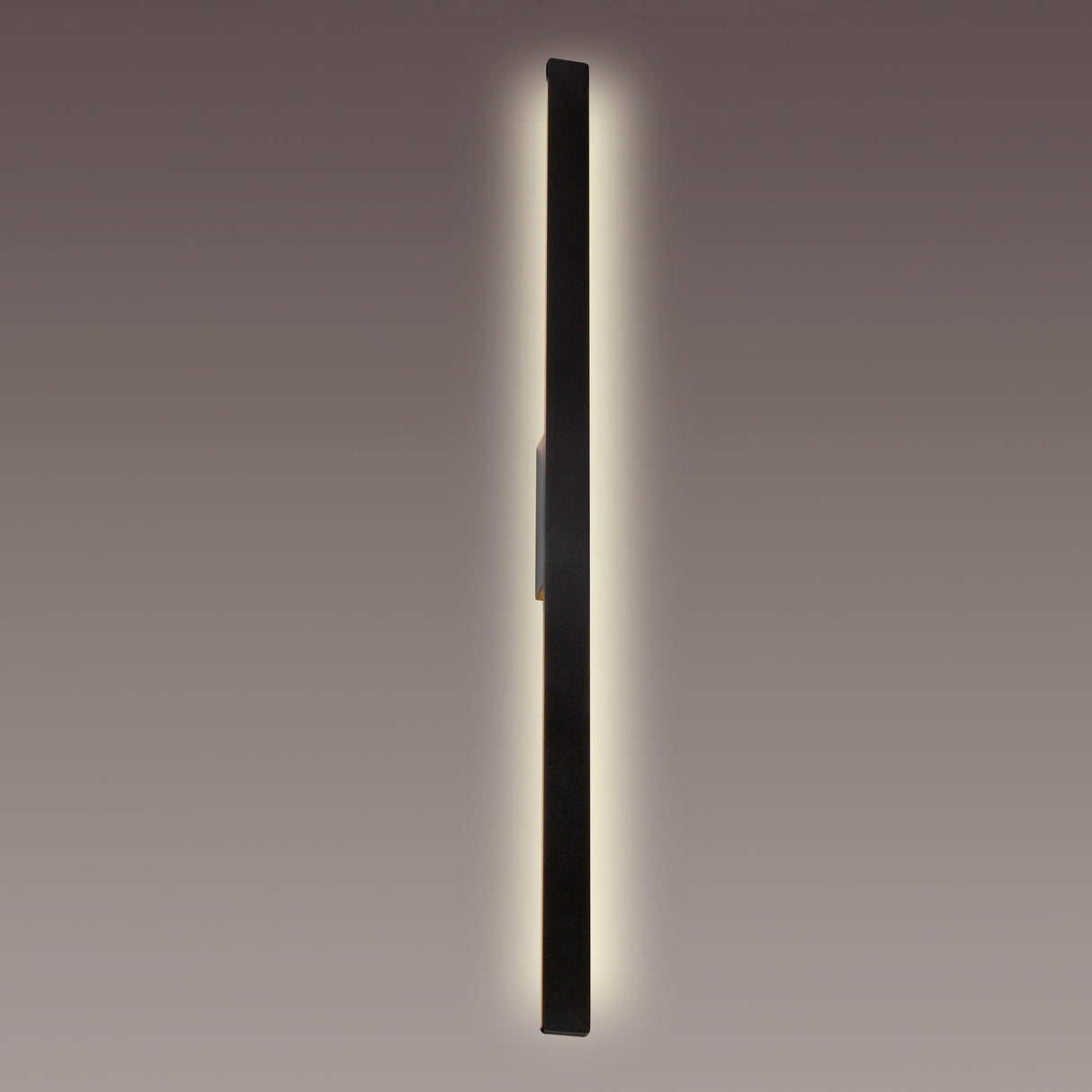 Lotus 1.4m Outdoor LED Wall Light 24W 3000K - Black