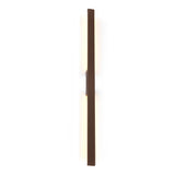 Lotus 1.4m Outdoor LED Wall Light 24W 3000K - Rust Brown