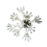 Love 6 Light Glass Wall/Ceiling Light - Chrome