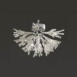 Love Large 9 Light Glass Semi-Flush Ceiling Light - White