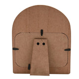 Hello Baby Arched Wooden Photo Frame with Bunny - Natural