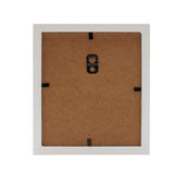 Mum Wooden Boxed Plaque with Gold Border and Hanger - White