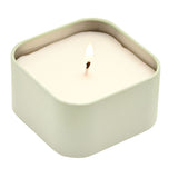 Friendship Square Tin Scented Candle 125g - White & Grey