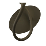 Lua 1 Light Wall Light - Ash Grey With Ash Grey Shade